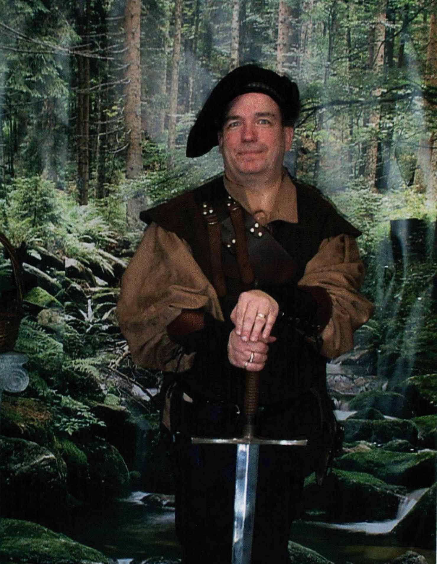 Curtis at the PA Ren Faire