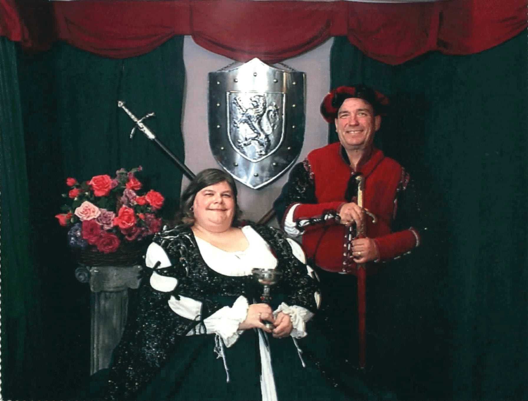 Curtis and Maryrita at the PA Ren Faire